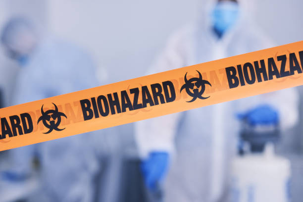 Professional Biohazard Cleanup technician working in Miamisburg, OH